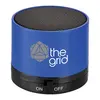 Custom Cylinder Bluetooth Speaker with Microphone - Lightweight ABS Plastic