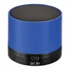 Custom Cylinder Bluetooth Speaker with Microphone - Lightweight ABS Plastic