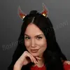 Dancing Flames Light Up Devil Horn Headband