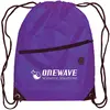 Daypack - Drawstring Backpack - 210D Polyester