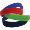 Debossed Silicone Bracelets: 12mm