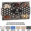 Deluxe 6-Compartment Gift Tin Set