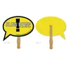 Deluxe Hand Fan- Custom Shape