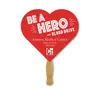 Deluxe Hand Fan- Heart