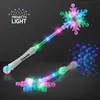 Deluxe Winter Snowflake LED Party Wands
