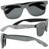 Imprinted Denim Print Sunglasses