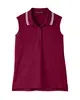 Devon & Jones CrownLux Performance® Ladies' Plaited Tipped Sleeveless Polo