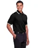 Devon & Jones CrownLux Performance® Men's Plaited Tipped Polo