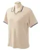 Devon & Jones Ladies' Tipped Perfect Pima Interlock Polo