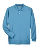 Devon & Jones Men's Pima Piqué Long-Sleeve Polo