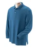 Devon & Jones Men's Pima Piqué Long-Sleeve Polo