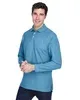 Devon & Jones Men's Pima Piqué Long-Sleeve Polo