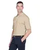 Devon & Jones Men's Solid Perfect Pima Interlock Polo