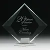 Starfire Crystal and Aluminum Custom Engraved Award