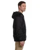 Dickies Men's Fleece-Lined Hooded Nylon Jacket