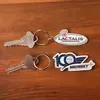 Diestruck Imitation Hard Enamel (EPOLA) Keychains: 2" W x 1" H