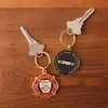 Diestruck Imitation Hard Enamel (EPOLA) Keychains: 2" W x 1" H