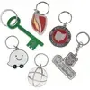 Diestruck Soft Enamel Keychains: Colorfill