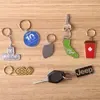 Diestruck Soft Enamel Keychains: Colorfill