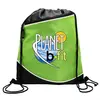Personalized Logo Drawstring Backpack (210D)