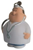 Doctor Bert Stress Reliever Keychain