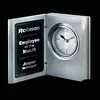 Customized Arch Clock Engraved with Logo