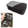 Double Zippers Tech Organizer Bag