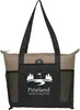 Custom Non-Woven Tote Bag w/ Mesh Pockets