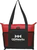 Custom Non-Woven Tote Bag w/ Mesh Pockets