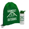 Custom Branded Fun Kit - Drawstring Backpack and Bottle Combo