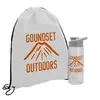 Custom Branded Fun Kit - Drawstring Backpack and Bottle Combo