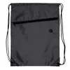 Drawstring Backpack - Drawstring Sports Bag w/ Front Zipper