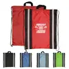 Drawstring Backpack - Large Reflective Drawstring Sport Bags