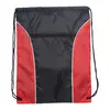 Drawstring Backpack - Two Tone Polyester Drawstring Bags