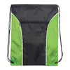 Drawstring Backpack - Two Tone Polyester Drawstring Bags