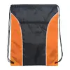Drawstring Backpack - Two Tone Polyester Drawstring Bags