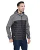 Dri Duck Men's Pinnacle Puffer Body Softshell Hooded Jacket