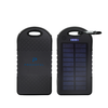 Dunning Solar Power Bank – 4000mAh with Wall Plug & Aluminum Casing