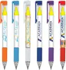 Duplex Brights Pen & Highlighter Combo (Black or Blue Ink)