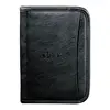 Custom Branded DuraHyde Jr. Zippered Padfolio with Notepad - 5"x8"