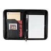 Custom Branded DuraHyde Jr. Zippered Padfolio with Notepad - 5"x8"