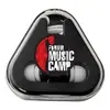 Ear Buds and Booklet Set with Triangle Case