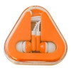 Ear Buds with Colored Triangle Case