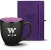 Premium Eccolo Custom Branded Journal and Mug Gift Set