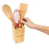 Eco-Friendly Bamboo Kitchen Utensil Holder