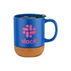 Eco-Friendly Cork Base Ceramic Mug (12 oz)