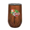 Eco-Friendly Wood Tone Wine Tumbler - 14 oz