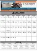 Economy Contractor 12 Sheet Wall Calendar 