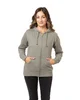 econscious Ladies' Heathered Full-Zip Hooded Sweatshirt