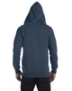 econscious Unisex Heathered Full-Zip Hooded Sweatshirt